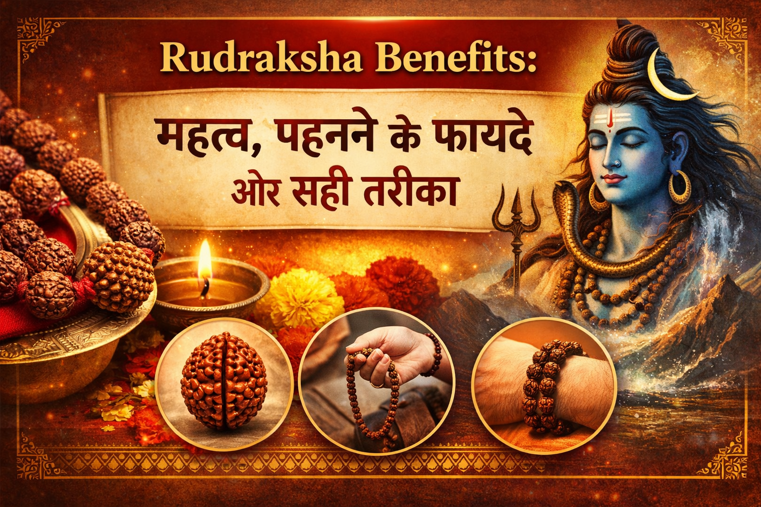 Rudraksha Benefits: Why Sacred Rudraksha Is Important in Spiritual Life