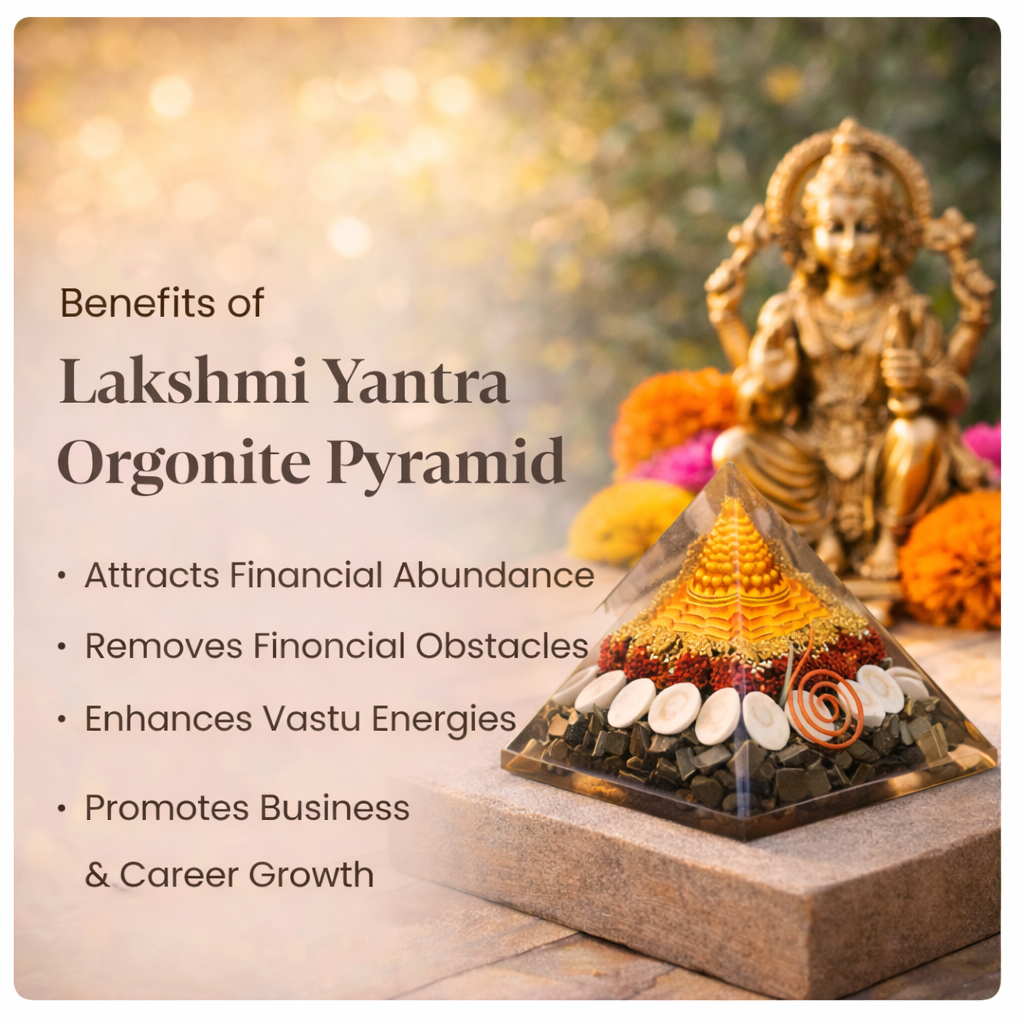 Dhan laxmi yantra pyramid (attract money and wealth)